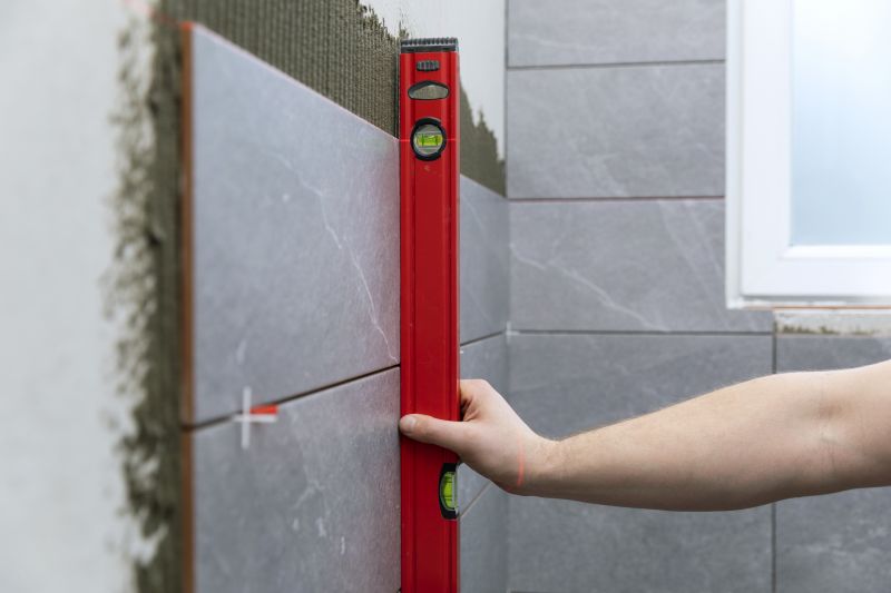Bathroom with Large Format Tiles